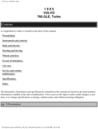 Thumbnail 85 Volvo 760 GLE Turbo 1985 Owners Manual Thumbnail 85 Volvo 760 GLE Turbo 1985 Owners Manual