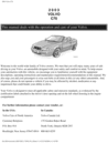 Thumbnail 03 Volvo C70 2003 Owners Manual Thumbnail 03 Volvo C70 2003 Owners Manual