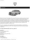 Thumbnail 02 Volvo S60 2002 Owners Manual Thumbnail 02 Volvo S60 2002 Owners Manual