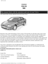 Thumbnail 00 Volvo S80 2000 Owners Manual