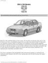 Thumbnail 97 Volvo S90 V90 1997 Owners Manual