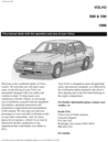 Thumbnail 98 Volvo S90 V90 1998 Owners Manual