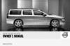 Thumbnail 07 Volvo V70 2007 Owners Manual Thumbnail 07 Volvo V70 2007 Owners Manual
