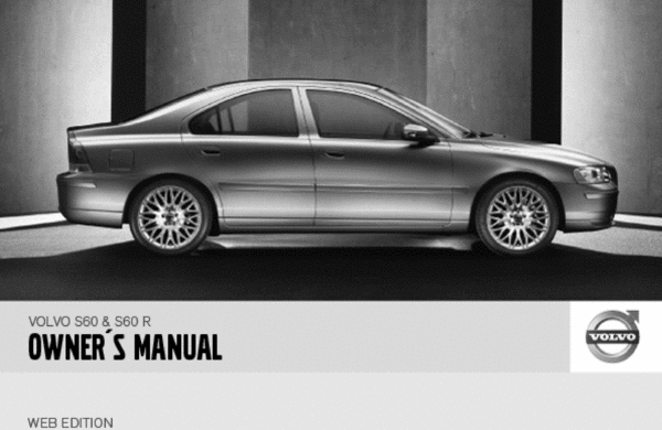 Product picture 07 Volvo S60 2007 Owners Manual