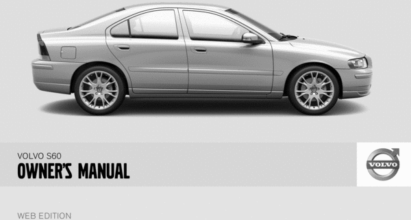 Product picture 08 Volvo S60 2008 Owners Manual