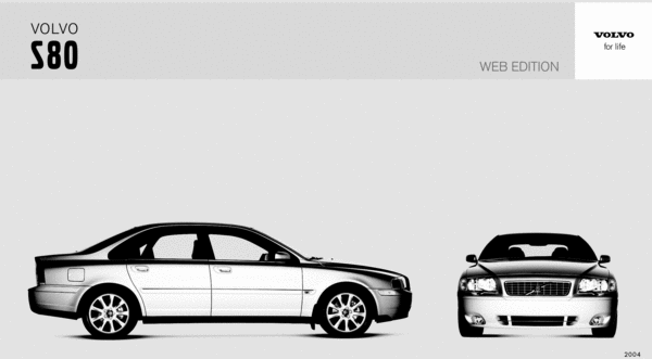 Product picture 04 Volvo S80 2004 Owners Manual