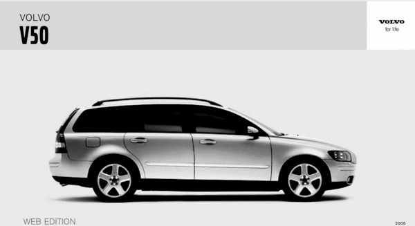 Product picture 05 Volvo V50 2005 Owners Manual