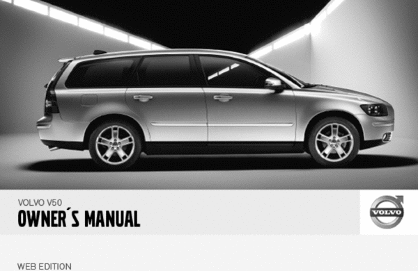 Product picture 07 Volvo V50 2007 Owners Manual