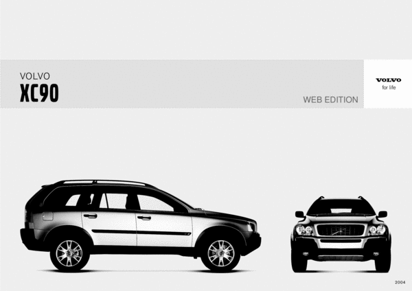 Product picture 04 Volvo XC90 2004 Owners Manual