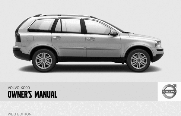 Product picture 08 Volvo XC90 2008 Owners Manual